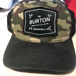 Burton Snowboards trucker hat